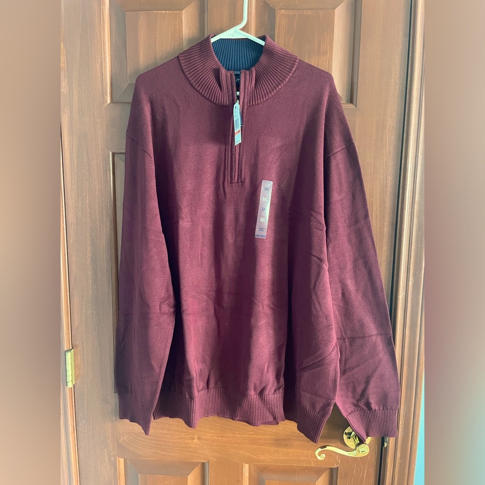NWT Nautica Men’s Quarter Zip